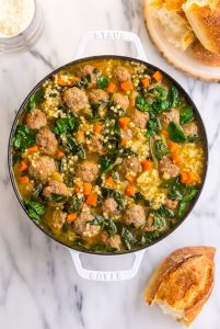 Italian Wedding Soup - Baker by Nature