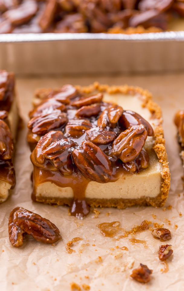 Easy Pecan Pie Cheesecake Bars