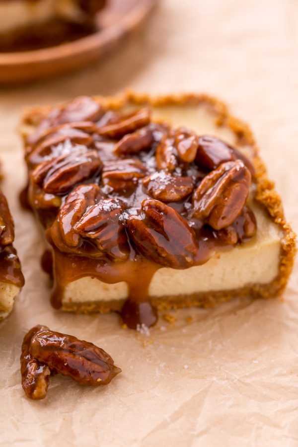 Easy Pecan Pie Cheesecake Bars Baker By Nature   Pecan Pie Cheesecake Bars 13 1 Of 1 600x900 