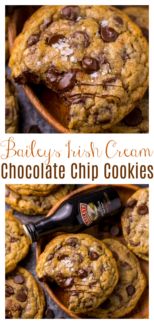 Baileys Irish Cream Chocolate Chip Cookies - Baker by Nature