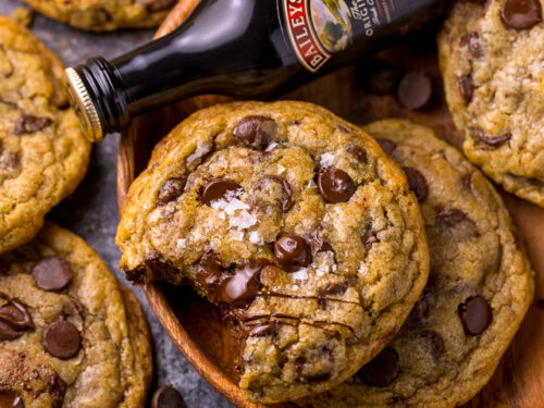 Baking for No Particular Reason: Cream Cheese Cookies with BAILEYS Irish  Cream Chocolate Chips - Random Sweets