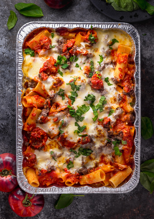 Baked Rigatoni with Beef