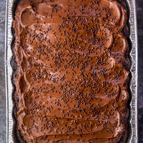 Texas Sheet Cake: Fudgy chocolate cake you will love