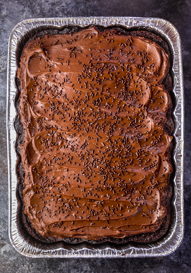 Chocolate Sheet Cake 