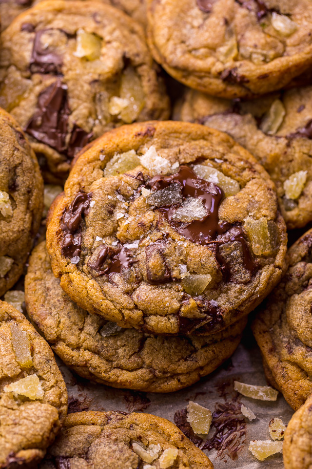 Ginger Chocolate Chunk Cookies