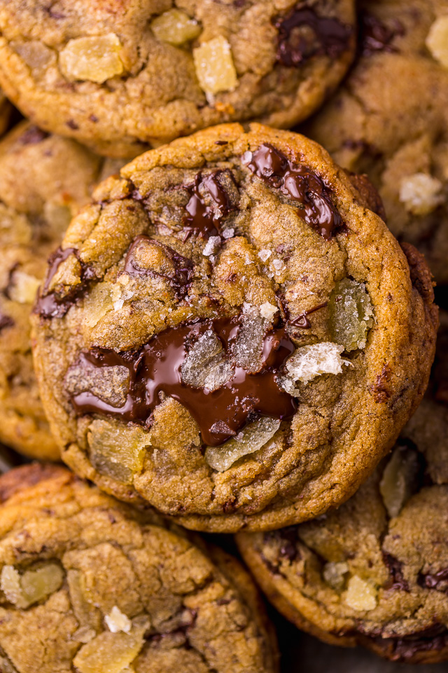 Ginger Chocolate Chunk Cookies