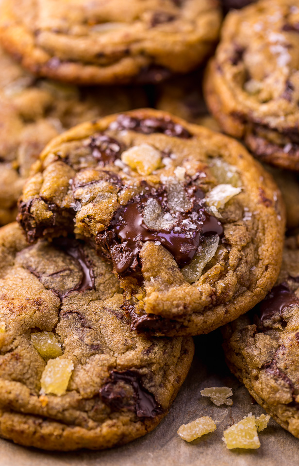 Ginger Chocolate Chunk Cookies