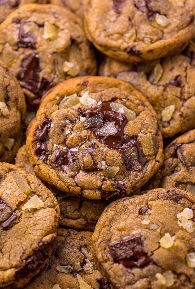 Ginger Chocolate Chunk Cookies