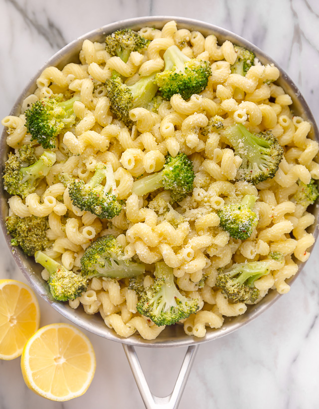 One-Pot Lemon Broccoli Pasta Recipe (With Video)