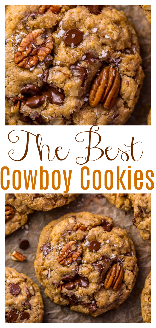 The Best Cowboy Cookies Recipe - Baker by Nature