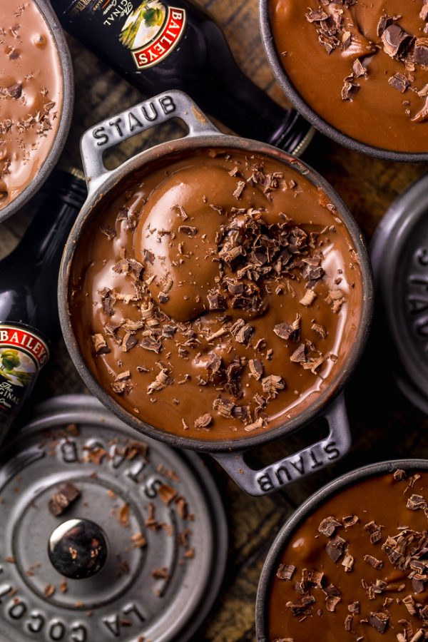 Baileys Irish Cream Chocolate Pudding Baker by Nature