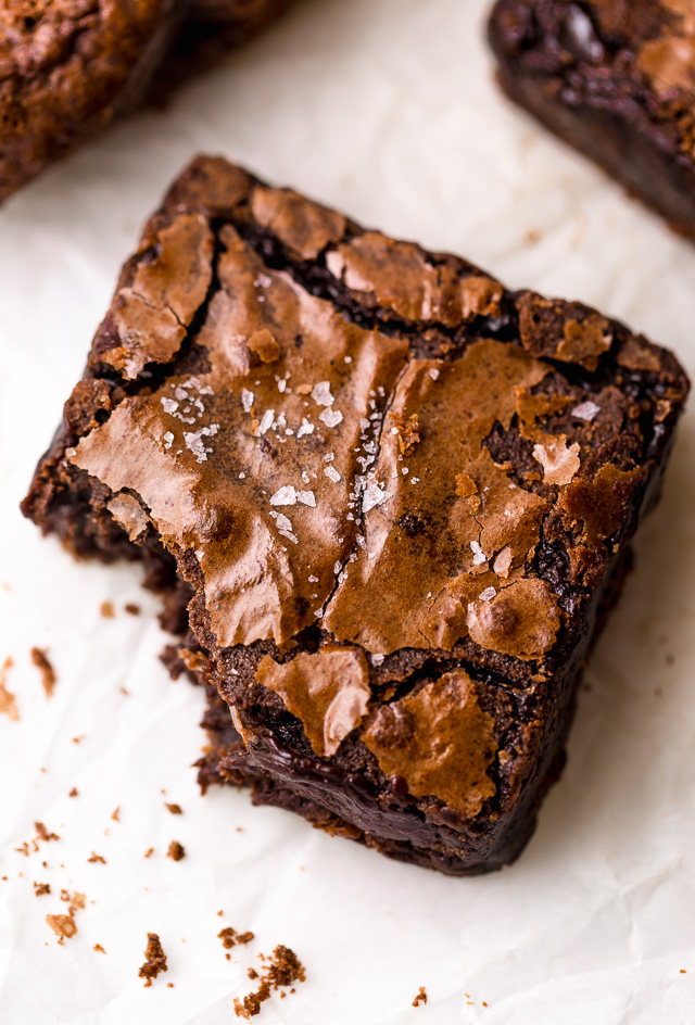 Cravings brownies? Skip the boxed mix and try one of these 20 homemade brownie recipes instead! From classic brownies with crackly tops to brownie cookies, brownie pie, and skillet brownies topped with vanilla ice cream, there's a recipe for every brownie craving!