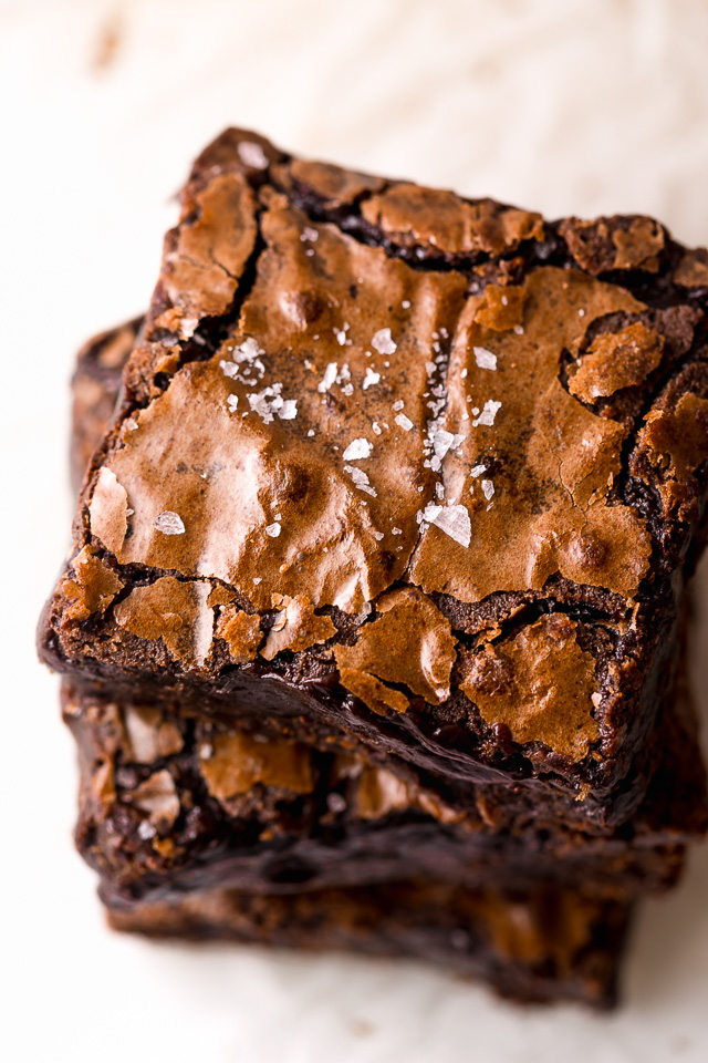 The Best Cocoa Fudge Brownies - Baker by Nature