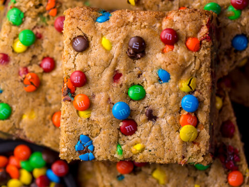 Easy M&M Cookies - Rich And Delish