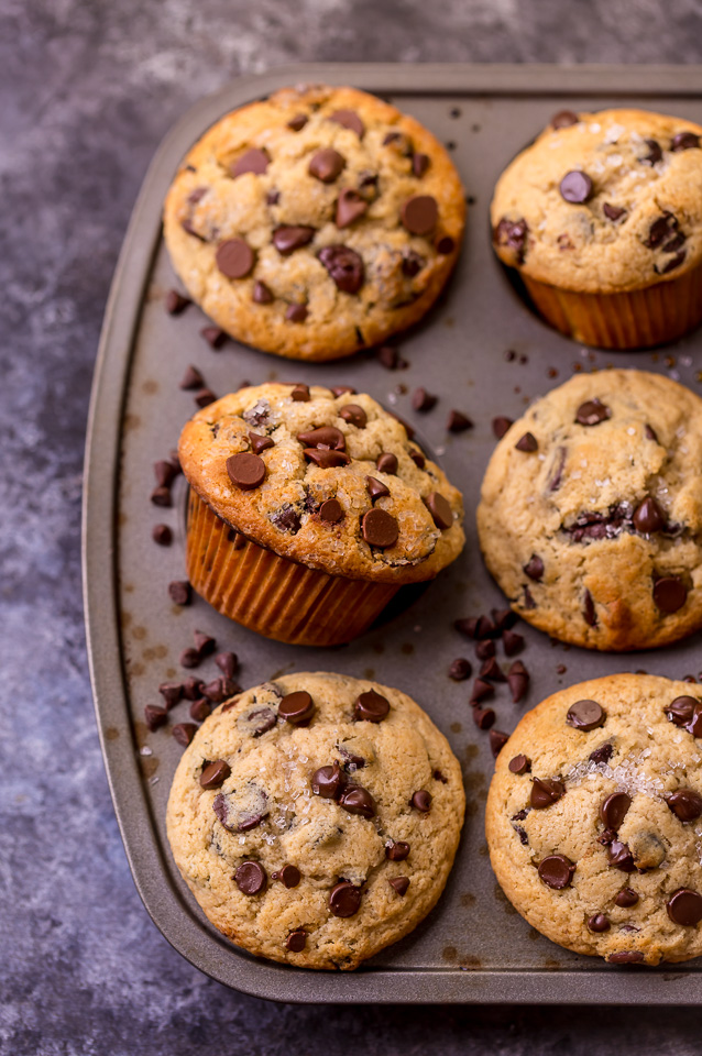 chocolate chip muffins recipe