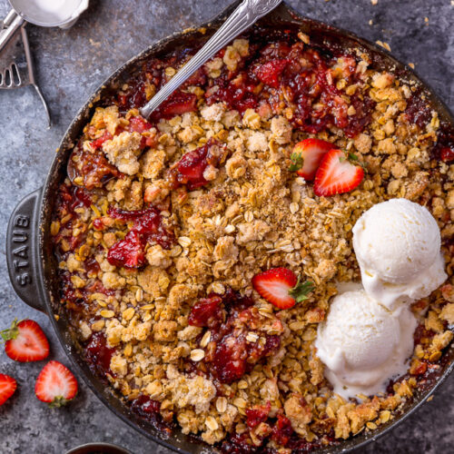 Strawberry Crisp - Baker by Nature