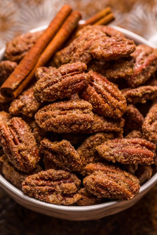 Brown Butter Pecan Cookies are thick, chewy, and crunchy!