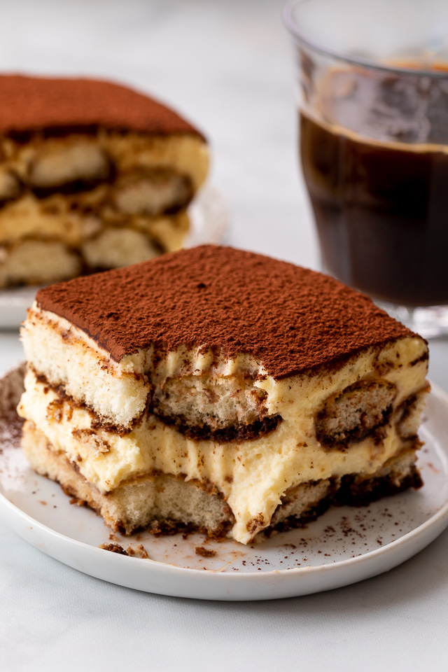 Vegan Tiramisu Cake - Dessert Recipe - Floured Frame