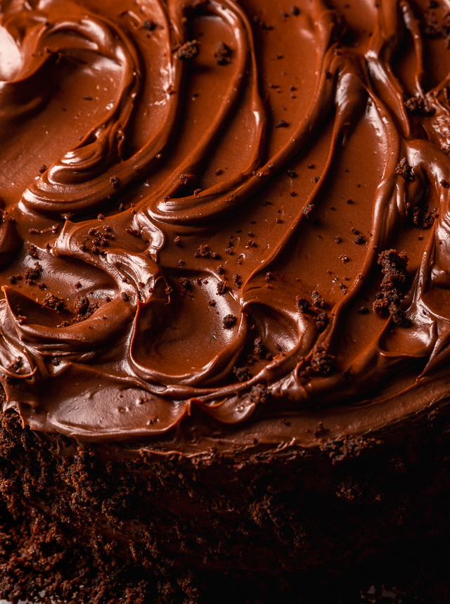 If you love chocolate cake, you have to try this sinfully delicious recipe for Devil's Food Cake! It's an old-fashioned recipe that's intensely rich, moist yet dense, and totally decadent! Exploding with rich chocolate flavor and covered in chocolate frosting, it's sure to become your favorite chocolate cake recipe!