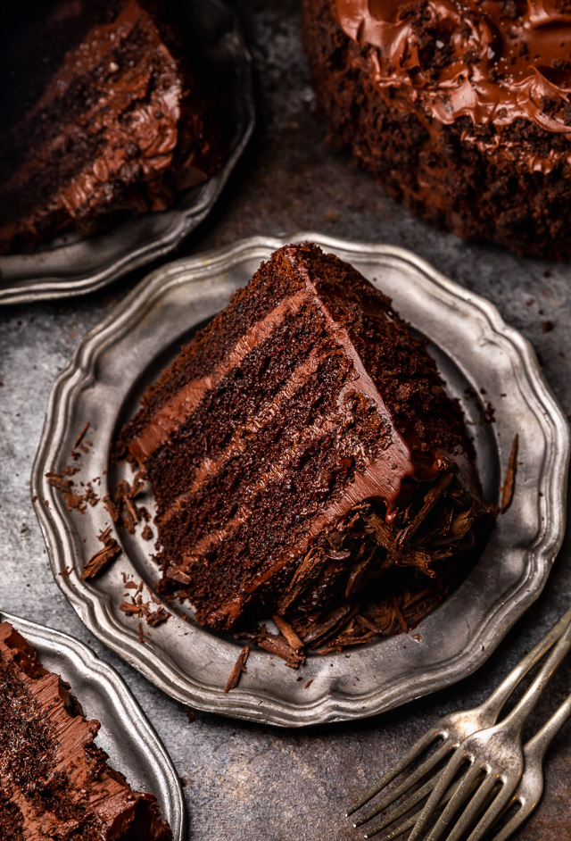 Old Fashioned Devil’s Food Cake Baker By Nature