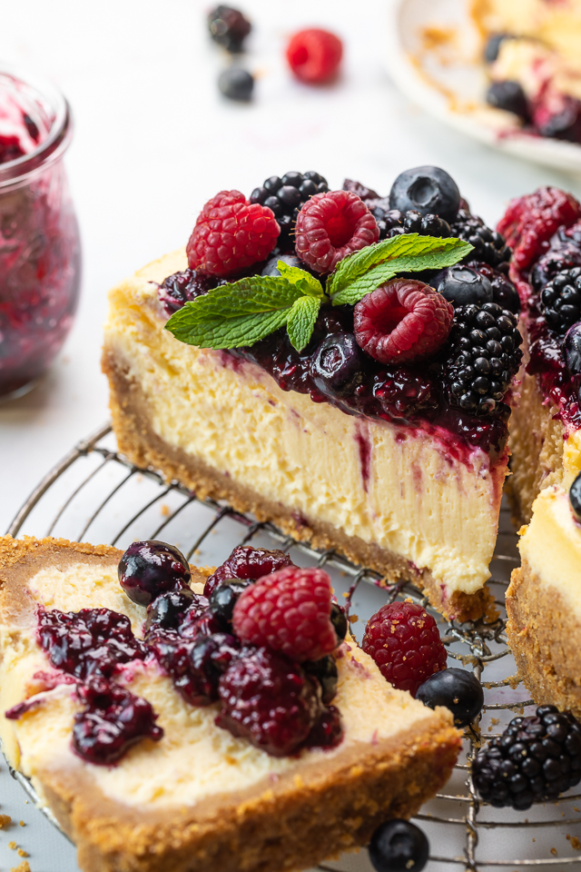 italian food safari baked ricotta cheesecake