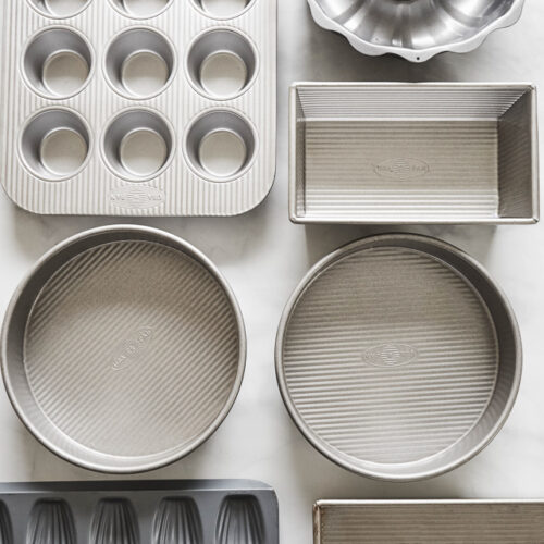 Today I'm excited to share with you a comprehensive list of my favorite baking pans! These are the pans I use time and time again because they conduct heat great, clean up like a breeze, and work with my recipes. So if you're in the market for a new cookie sheet, bundt pan, or cake tin, this recipe is for you!