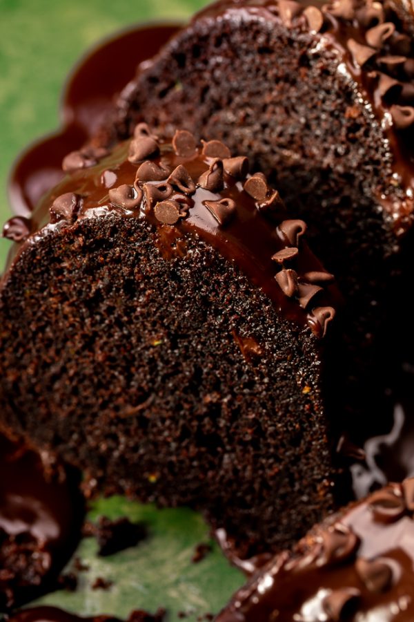 Chocolate Zucchini Bundt Cake Baker by Nature