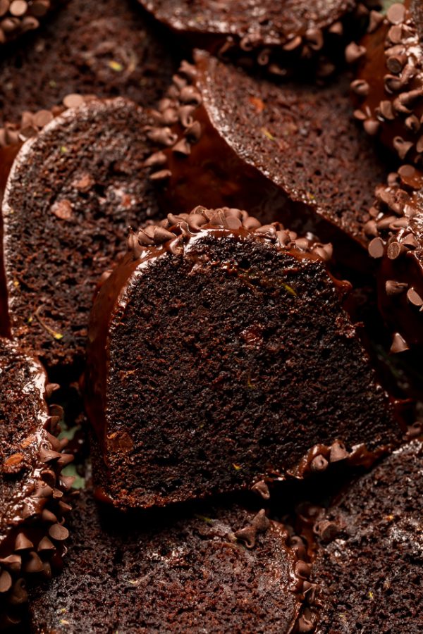 Chocolate Zucchini Bundt Cake Baker by Nature