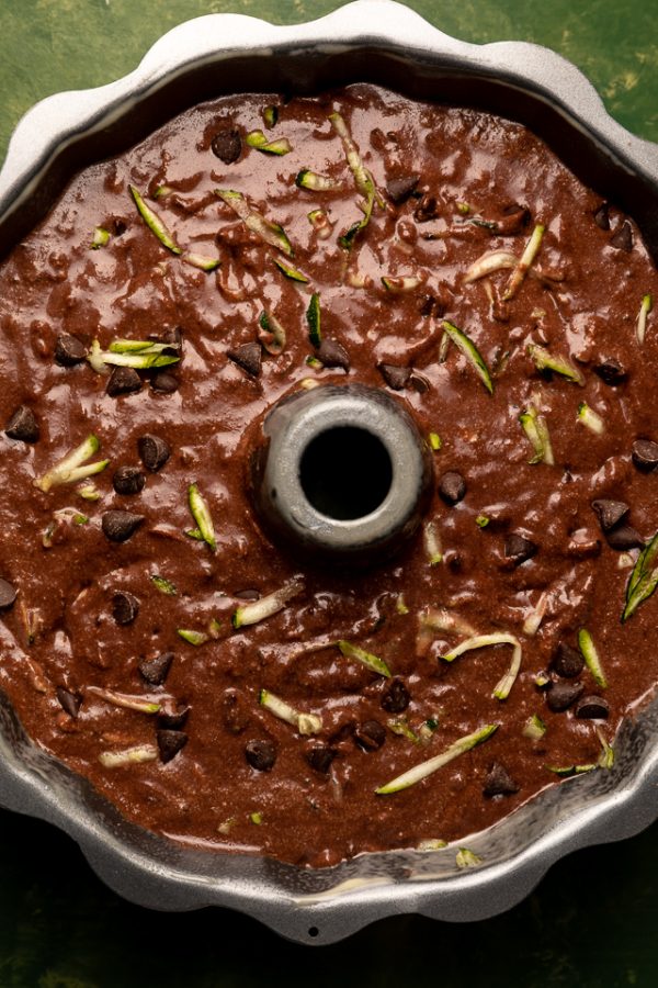 Chocolate Zucchini Bundt Cake Baker by Nature