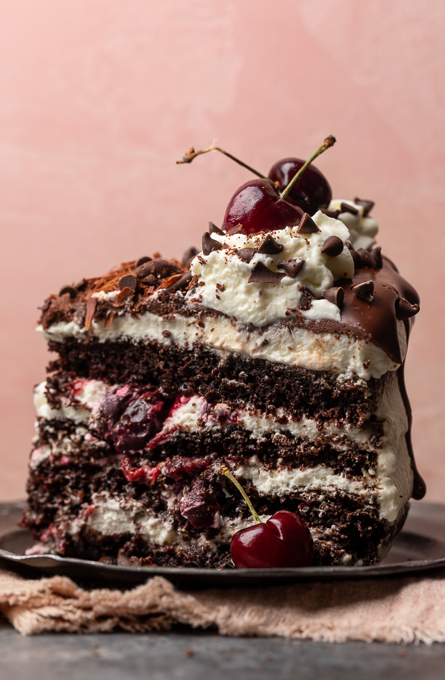 Simple Black Forest Cake - Wife Mama Foodie