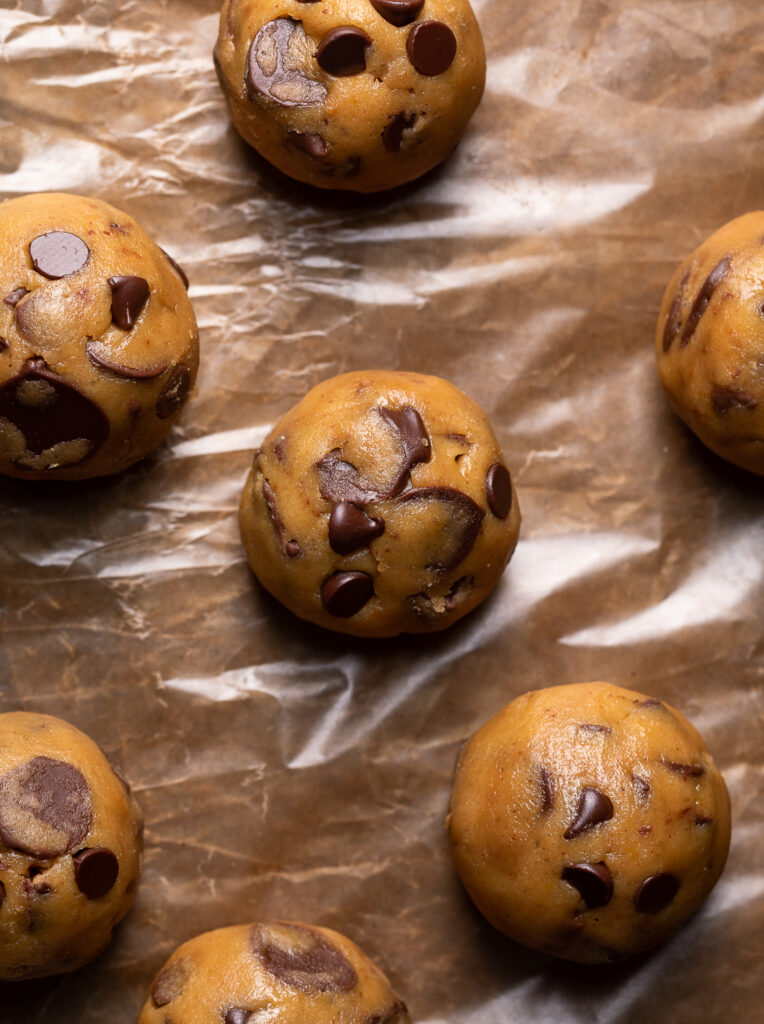 Soft Batch Chocolate Chip Cookies are super soft, tender, and flavorful! This is the PERFECT chocolate chip cookie recipe for making ice cream sandwiches!