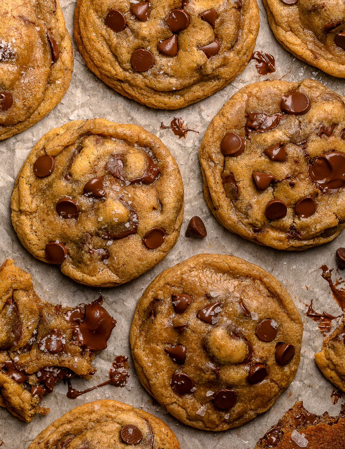 Toffee Chocolate Chip Cookies • Craving Some Creativity