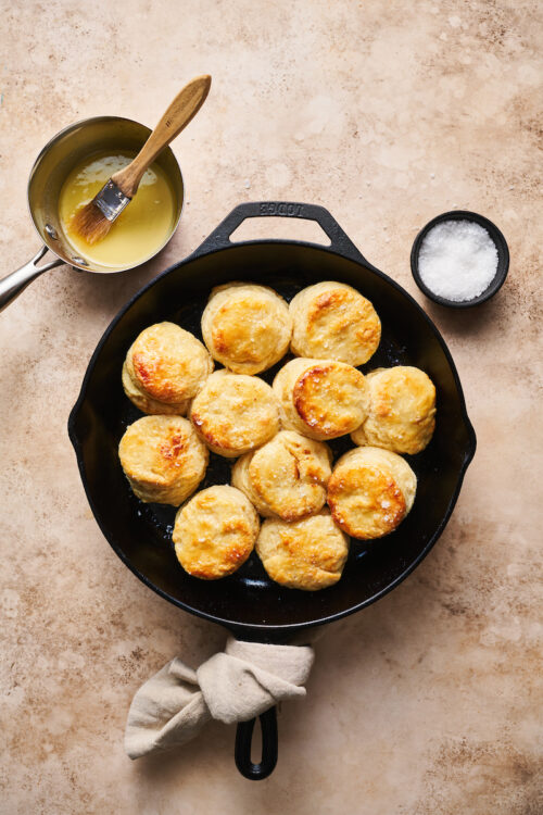 Cooked Biscuits The Best Homemade Buttermilk Biscuits - Baker by Nature