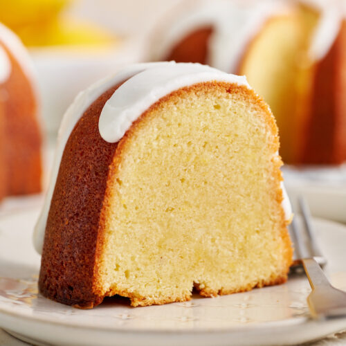 Lemon Glazed Lemon Bundt Cake - Baker by Nature