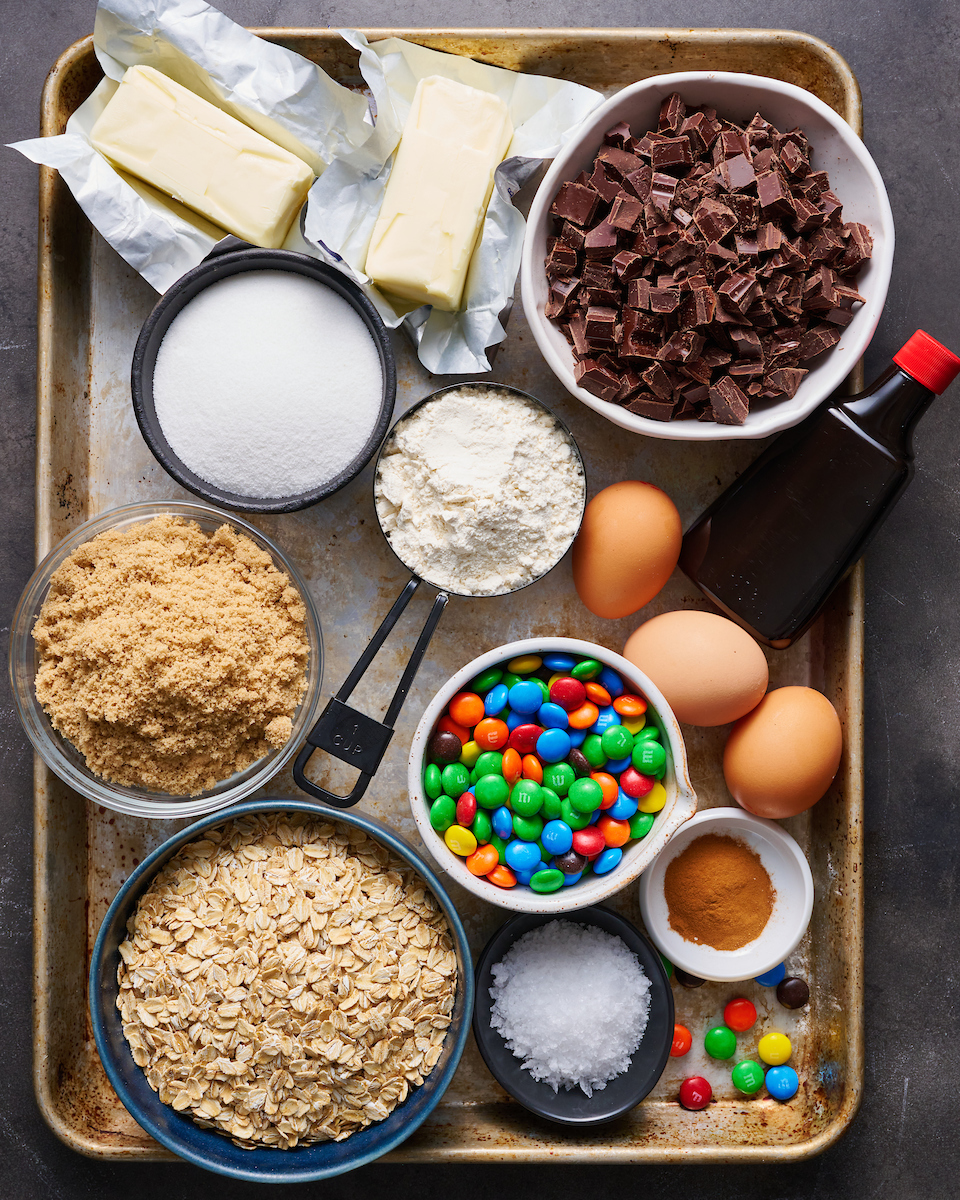 Brown Butter M&M Cookies - Baker by Nature