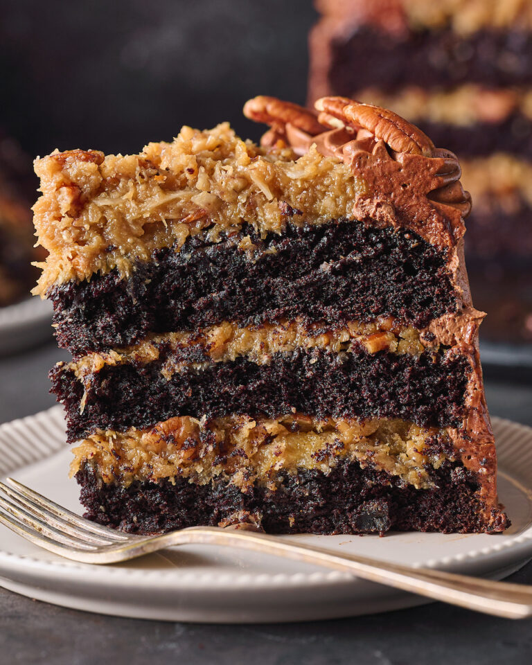 Triple Layer German Chocolate Cake Baker by Nature