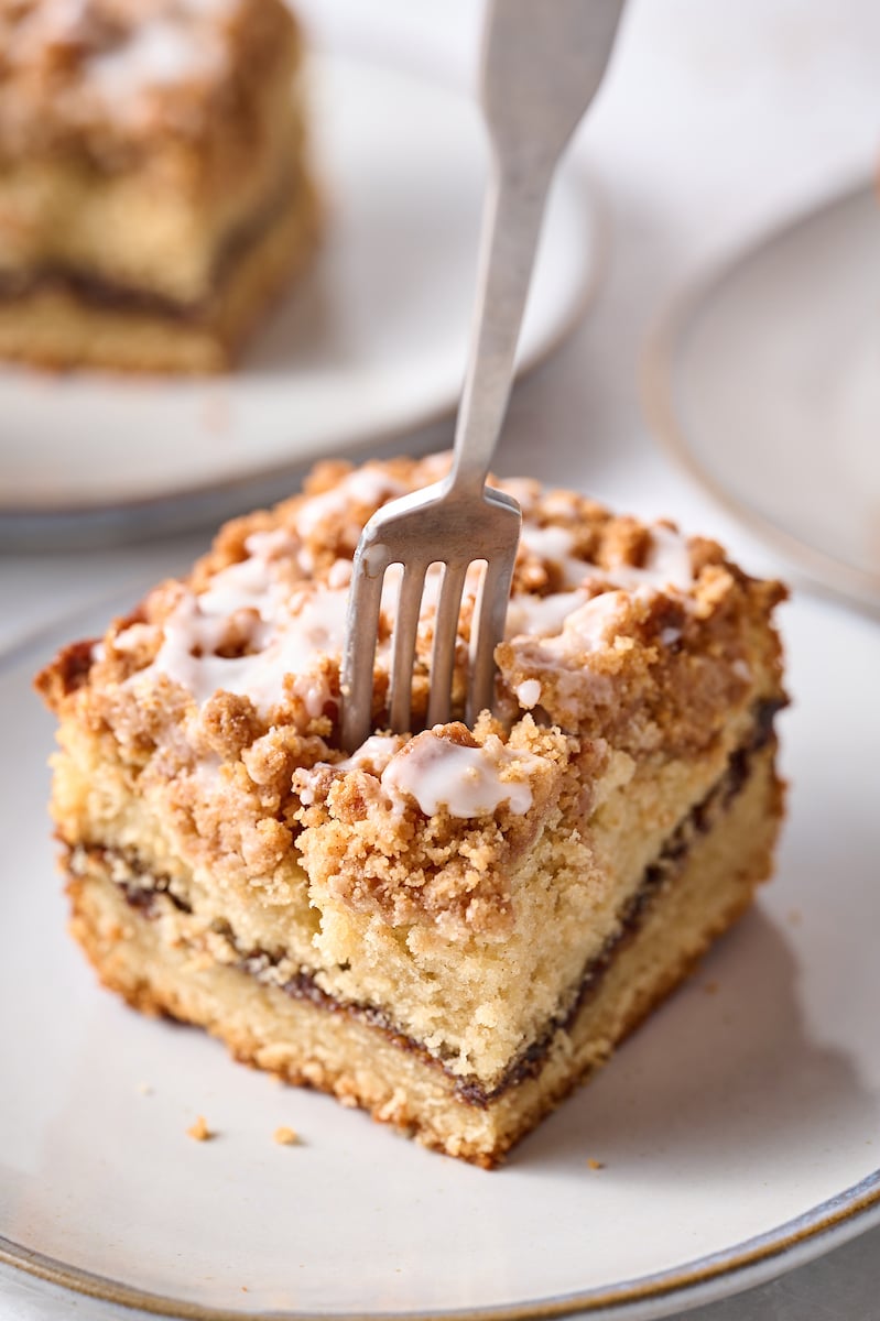 Classic Coffee Cake {10 min prep!} - Spend With Pennies