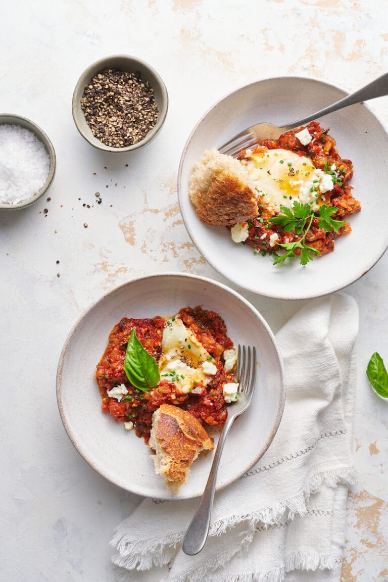 Eggs in Purgatory Baker by Nature