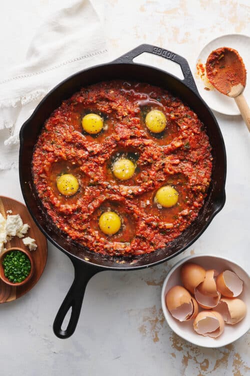 Eggs in Purgatory Baker by Nature