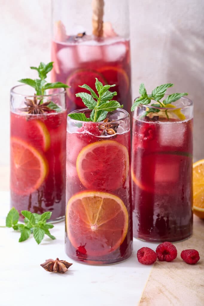 Mulled Wine Sangria Baker by Nature