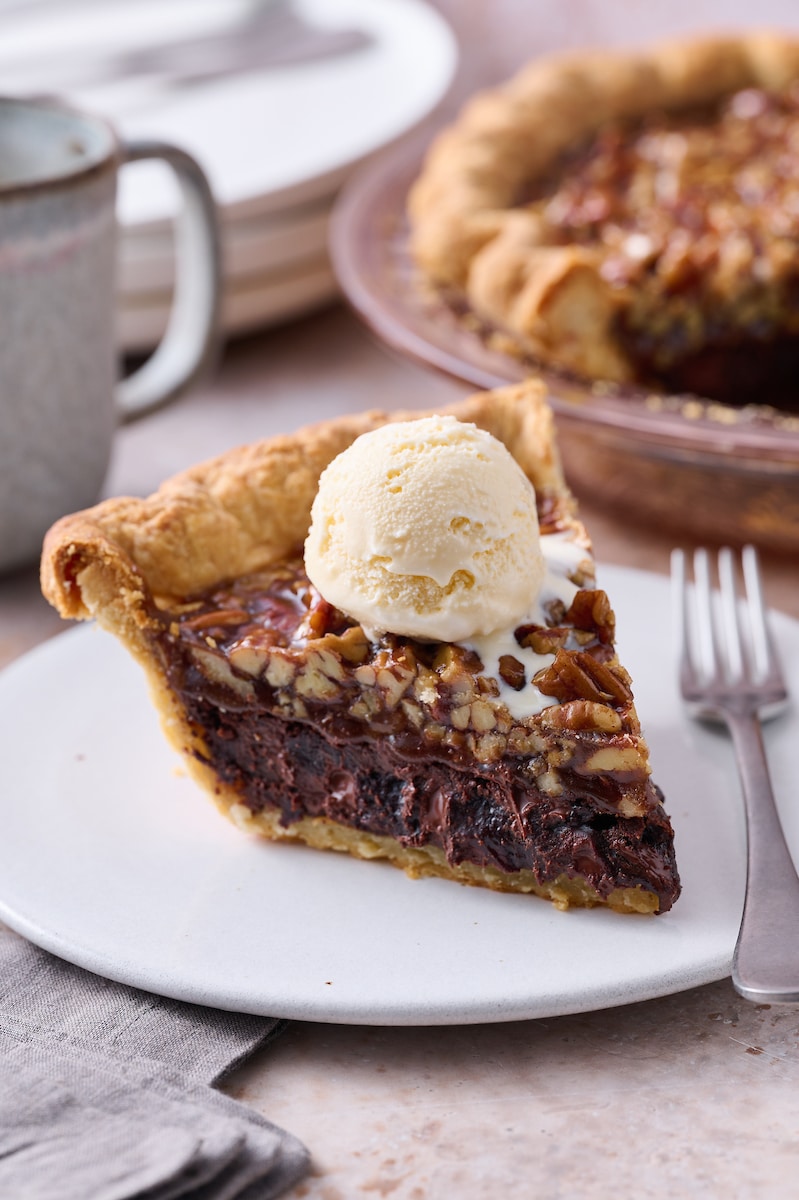 Brownie Pecan Pie Baker By Nature Googlechrom Casa   Chocolate Brownie Pecan Pie 15 