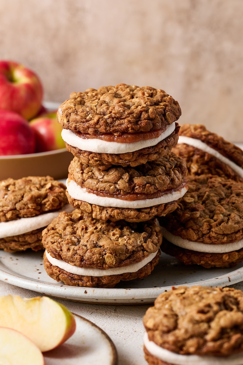 Gluten-Free Apple Butter Whoopie Pies with Bourbon Cinnamon Buttercream  Frosting - Healthy Little Vittles