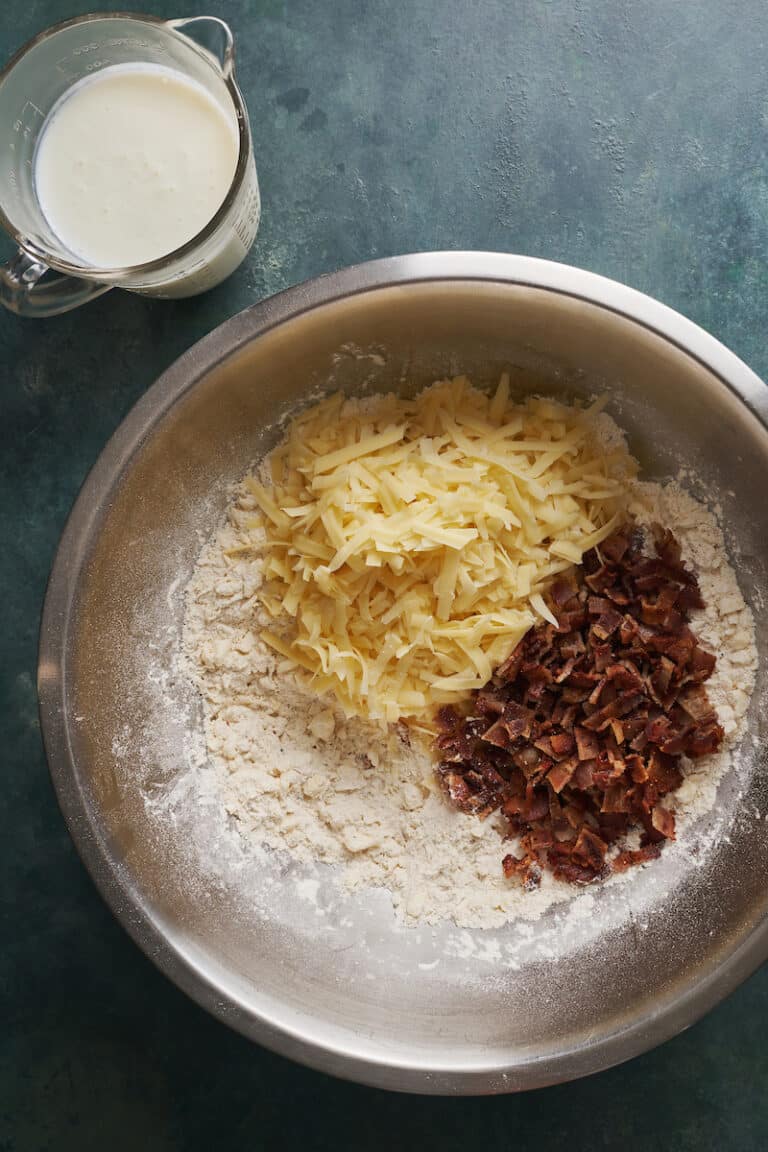 Bacon, Rosemary, and Gruyere Drop Biscuits Baker by Nature