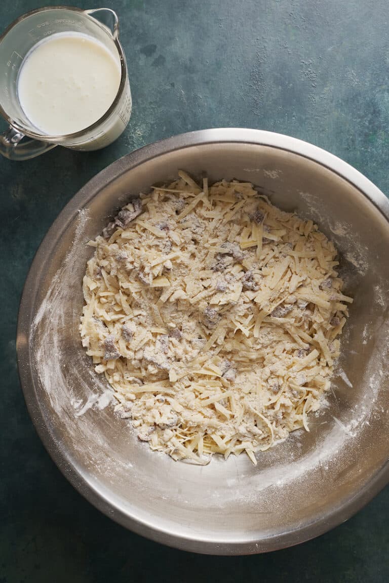 Bacon, Rosemary, and Gruyere Drop Biscuits Baker by Nature