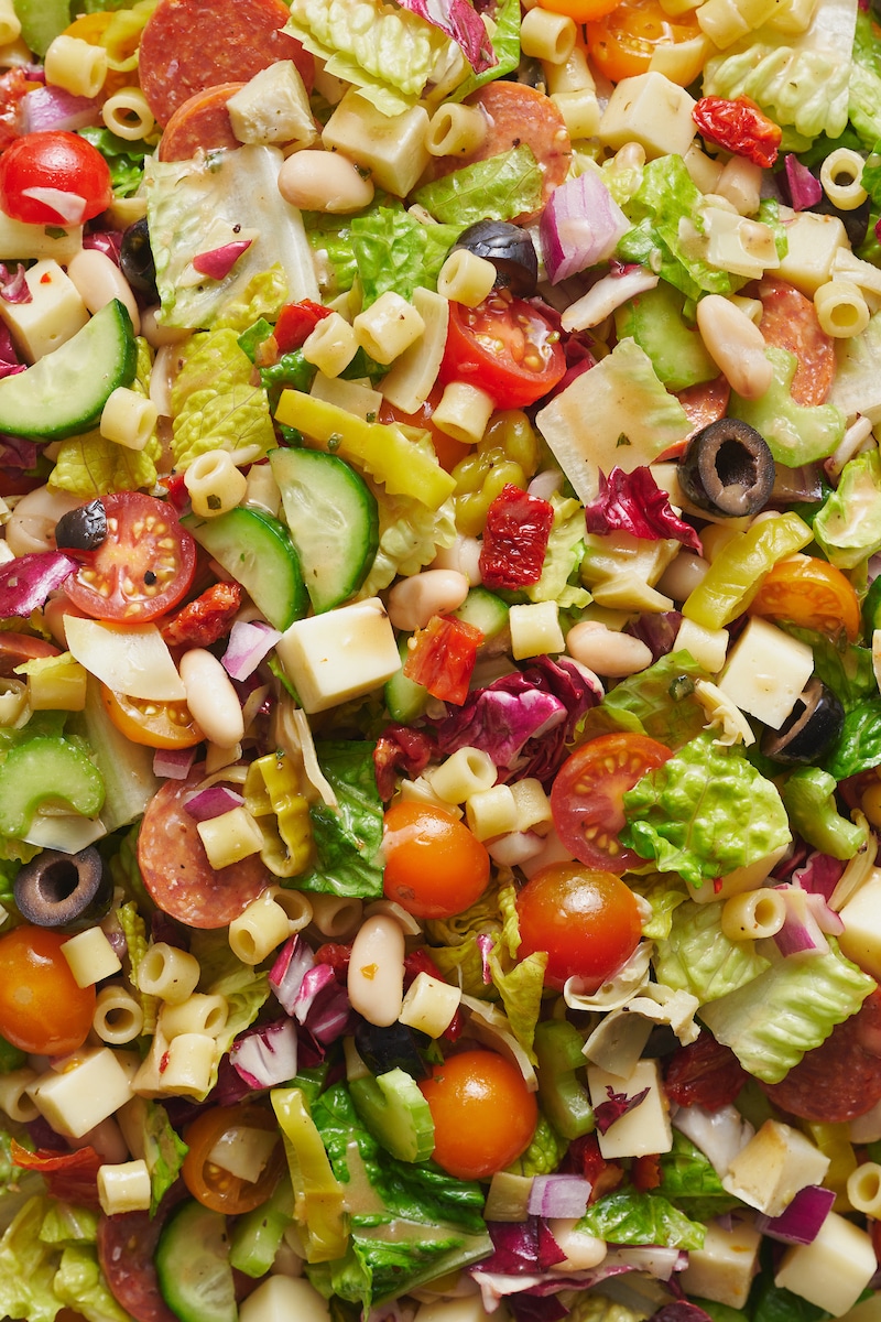 Italian Chopped Salad - All the Healthy Things