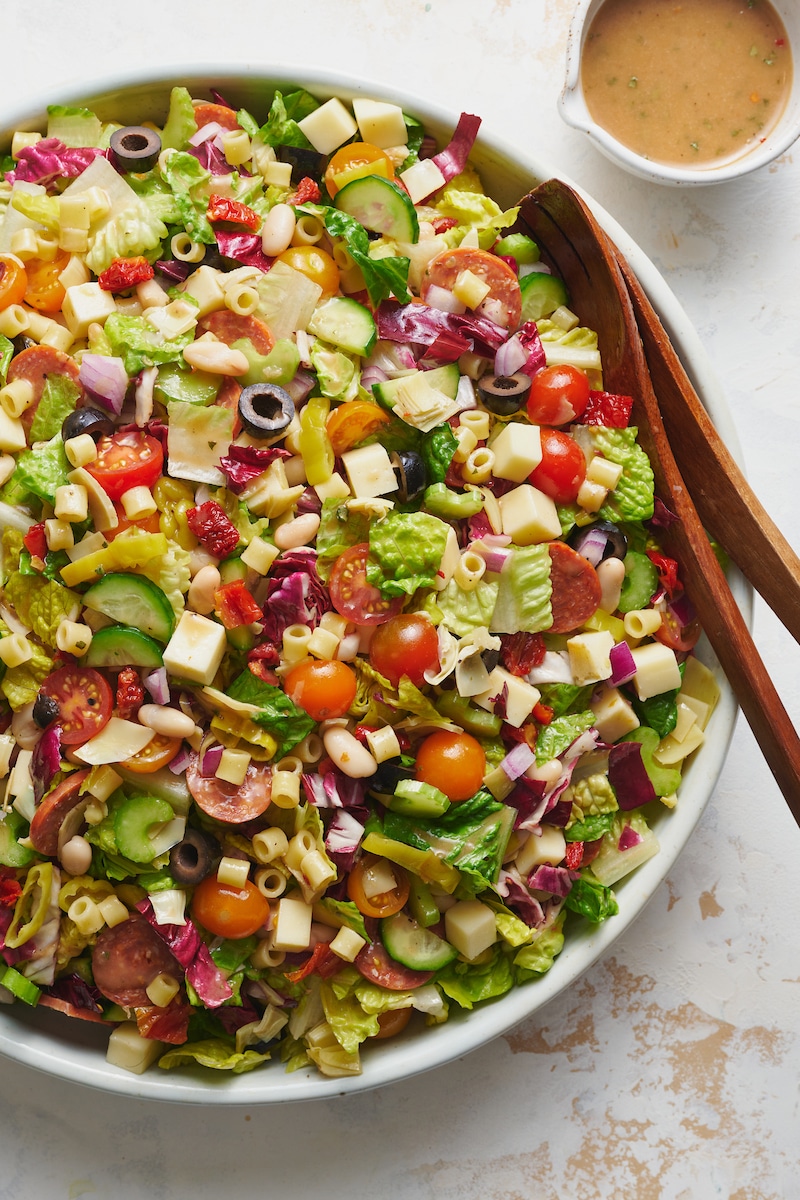 Delicious Italian Chopped Salad Recipe - Great Eight Friends