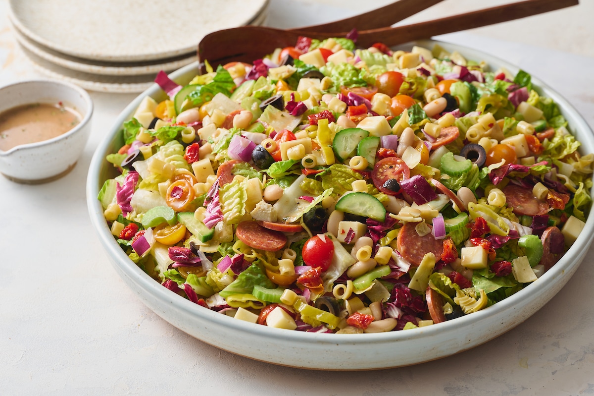 Italian Chopped Salad - All the Healthy Things