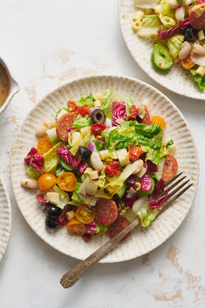 Italian Chopped Salad - All the Healthy Things