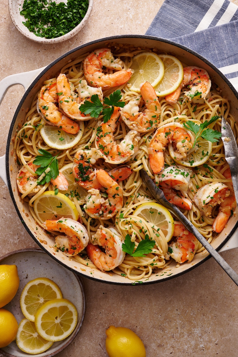 Jumbo Shrimp Scampi