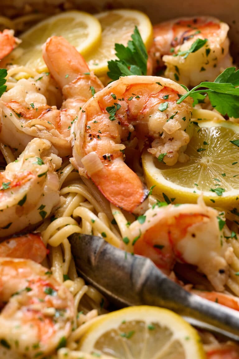 The Best Shrimp Scampi (Quick and Easy) - Baker by Nature